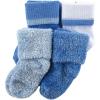 imageLuvable Friends 4 Pack Classic Fuzzy SocksBlue
