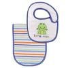 imageLuvable Friends Baby Bib and Burp Cloth Set PinkBlue