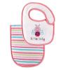 imageLuvable Friends Baby Bib and Burp Cloth Set PinkPink