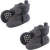 imageLuvable Friends Baby Cozy Fleece Booties MultipackCharcoal 2piece