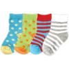 imageLuvable Friends Basic Crew Socks 4 Pack Teal 06 months