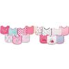 imageLuvable Friends Cotton Terry Drooler Bibs with PEVA Back Pink Balloon and LadybugPink Balloon