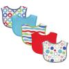 imageLuvable Friends Fun Prints Drooler Bibs Blue 5CountBlue