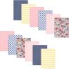 Pink Blue Floral