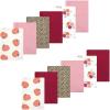 imageLuvable Friends Hudson Baby Flannel Burp Cloths 12pkLittle Pumpkin