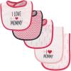 imageLuvable Friends Unisex Baby Bib and Burp Cloth Set Boy Thank Heaven One SizeGirl Mommy