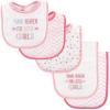 imageLuvable Friends Unisex Baby Bib and Burp Cloth Set Boy Thank Heaven One SizeGirl Thank Heaven