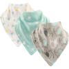 imageLuvable Friends Unisex Baby Cotton Bandana BibsBasic Elephant