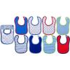 imageLuvable Friends Unisex Baby Cotton Terry BibsBlue
