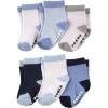 imageLuvable Friends Unisex Baby Newborn and Baby Socks SetBlue