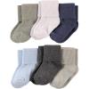 imageLuvable Friends Unisex Baby Newborn and Baby Socks SetBlue Gray