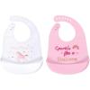 imageLuvable Friends Unisex Baby Silicone BibsSparkle Like a Unicorn