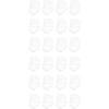 imageLuvable Friends Unisex Cotton Rich Baby Terry Socks 24PackWhite