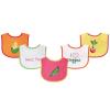 imageLuvable Friends Veggie Themed Bibs Pink 5Count