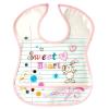 imageLuvable Friends Waterproof Feeder Bib with Crumb Catcher Pocket SuperheroSweetheart
