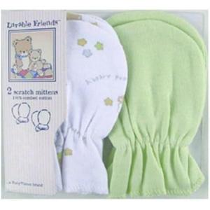 imageLuvable Friends 2Pack Scratch MittensGreen