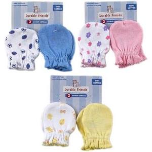 imageLuvable Friends 2Pack Scratch MittensYellow
