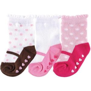 imageLuvable Friends 3 Pack Shoe Socks Blue