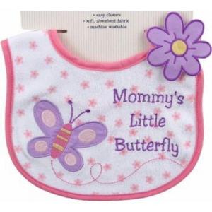 imageLuvable Friends Applique Side Closure Bib PinkPink