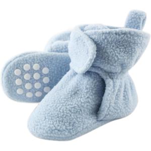 imageLuvable Friends Baby Girls Cozy Fleece BootiesLight Blue