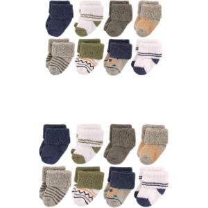 imageLuvable Friends Baby Grow with Me Cotton Terry SocksAztec