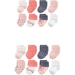 imageLuvable Friends Baby Grow with Me Cotton Terry SocksGirl Aztec