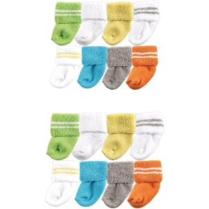 imageLuvable Friends Baby Grow with Me Cotton Terry SocksYellow