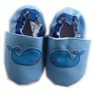 imageLuvable Friends Slip On Baby Boys Booties Whale
