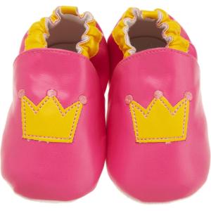 imageLuvable Friends Slip On Baby Girls Booties Crown