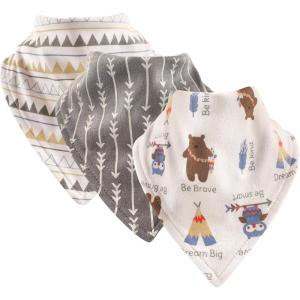 imageLuvable Friends Unisex Baby Cotton Bandana BibsTribe