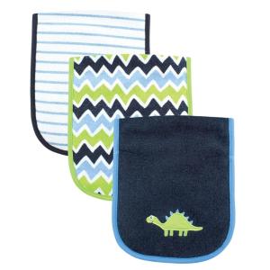 imageLuvable Friends Unisex Baby Cotton Burp Cloths with Fiber Filling Dinosaur One SizeDinosaur