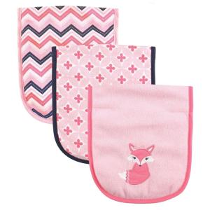 imageLuvable Friends Unisex Baby Cotton Burp Cloths with Fiber Filling Dinosaur One SizeFoxy
