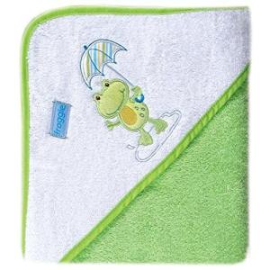 imageLuvable Friends Unisex Baby Cotton Hooded Towel Pink One SizeGreen