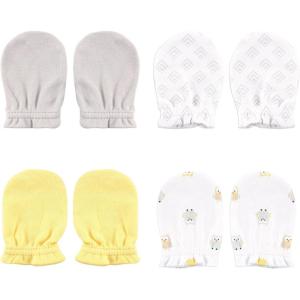 imageLuvable Friends Unisex Baby Cotton Scratch MittensOwl
