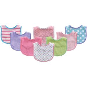 imageLuvable Friends Unisex Baby Cotton Terry BibsPink