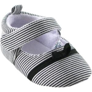 imageLuvable Friends Unisex Baby Crib ShoesBlack Bow
