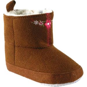 imageLuvable Friends Unisex Baby Crib ShoesBrown