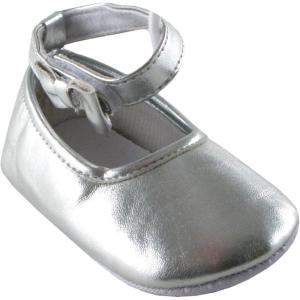 imageLuvable Friends Unisex Baby Crib ShoesSilver