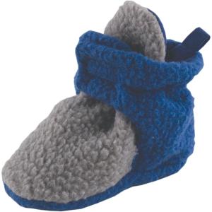imageLuvable Friends Unisex Baby Fleece BootiesGray Blue