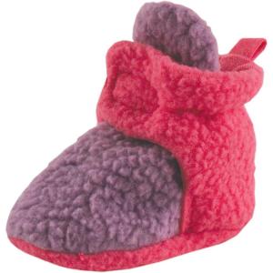 imageLuvable Friends Unisex Baby Fleece BootiesPurple Pink