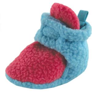 imageLuvable Friends Unisex Baby Fleece BootiesTeal Pink