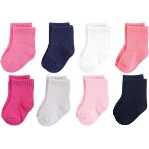 imageLuvable Friends Unisex Baby Fun Essential SocksPink Black