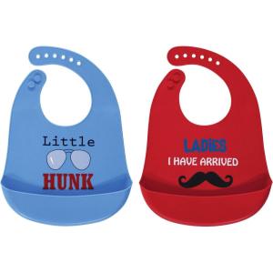 imageLuvable Friends Unisex Baby Silicone BibsLadies I Have Arrived