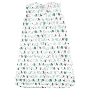 imageLuvable Friends Unisex Baby Sleeveless Jersey Cotton Sleeping Bag Sack Blanket Mint Elephants Jersey 06 Months