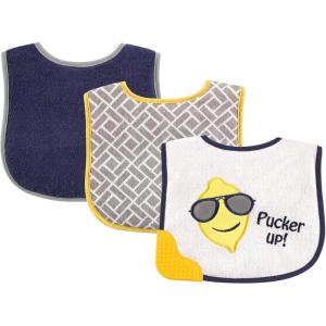 imageLuvable Friends Unisex BabyFeeder Bibs with TeetherBlue Lemon