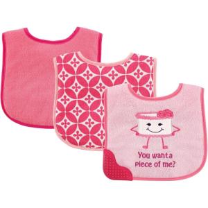 imageLuvable Friends Unisex BabyFeeder Bibs with TeetherCake