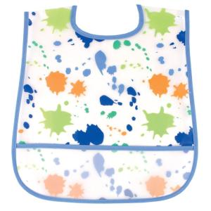 imageLuvable Friends Waterproof Feeder Bib with Crumb Catcher Pocket Ice CreamPaint