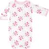 imageLuvable Friends Baby Girls Cotton GownsPink Floral