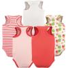 imageLuvable Friends Unisex Baby Cotton Sleeveless BodysuitsAloha