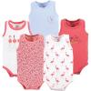 imageLuvable Friends Hudson Baby Sleeveless BodysuitsTropical Pink